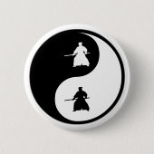 Yin Yang Aikido Button (Vorderseite)