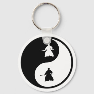 Yin Yang Aikido Schlüsselanhänger