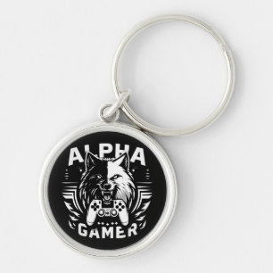 Yin Yang Alpha Gamer Wolf remains the same as it's Schlüsselanhänger
