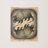 Yin Yang Armadillo Puzzle (Vertikal)