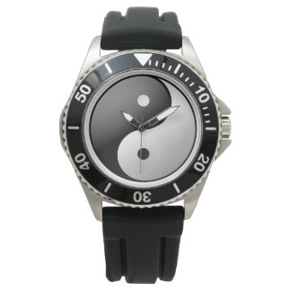 Yin Yang Armbanduhr