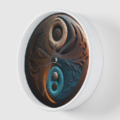 Yin Yang art Uhr (Winkel)