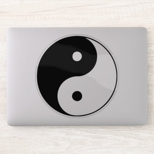 Yin Yang Aufkleber (Computer)