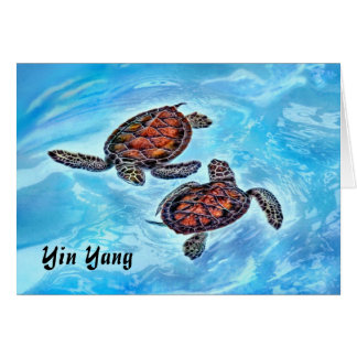 Yin Yang Baby-Meeresschildkröten