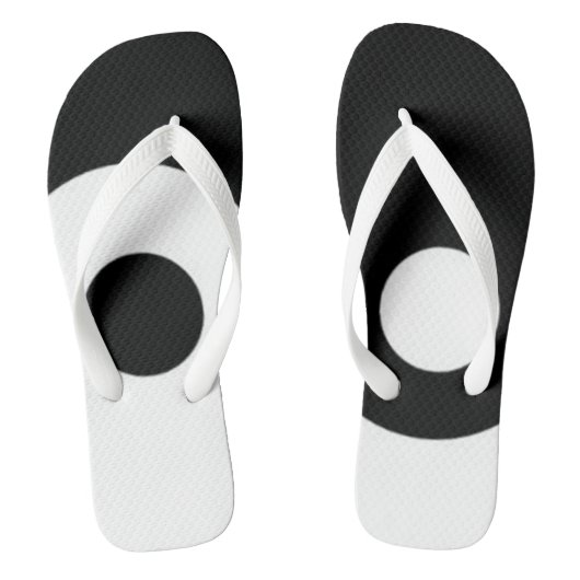 Yin Yang Badesandalen (Fußbett)