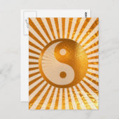 YIN YANG Balance : Ein MUSS sich selbst kaufen Postkarte (Vorne/Hinten)
