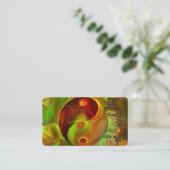 Yin - Yang. Balance Visitenkarte (Stehend Vorderseite)