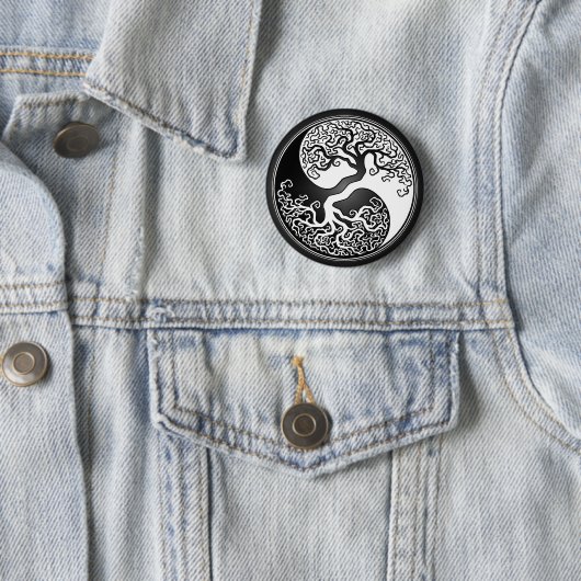 Yin Yang Baum Button (Beispiel)