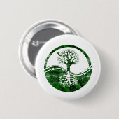 Yin Yang Baum Button (Vorne & Hinten)