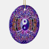 Yin Yang Baum des Lebens Keramikornament (Rechts)