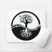 Yin Yang Baum Mousepad (Mit Mouse)