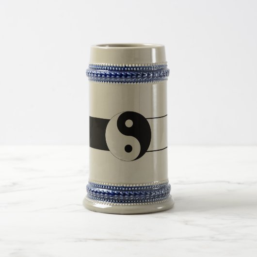 Yin Yang Bierglas (Mittel)