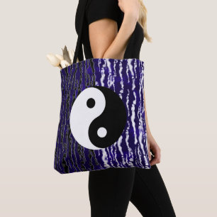 Yin Yang Blaue Ruhe Zen Energie Tasche