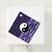 Yin Yang Blue Tranquility Zen Energy Chi Party Geschenkanhänger (Beispiel)