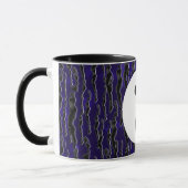 Yin Yang Blue Tranquility Zen Energy Tasse (Links)