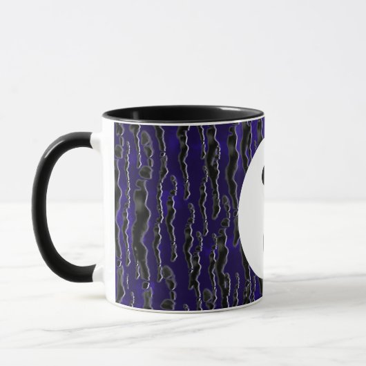 Yin Yang Blue Tranquility Zen Energy Tasse (Links)