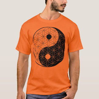 Yin Yang Blume des Lebens T-Shirt