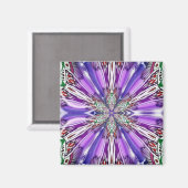 Yin-Yang-Blume Magnet (Vorderseite/Rückseite)