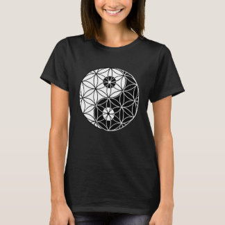 Yin & Yang Blume of Life Tao T-Shirt