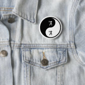 Yin Yang Bogenschießen Button (Beispiel)