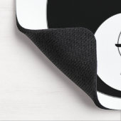 Yin Yang Bogenschießen Mousepad (Ecke)