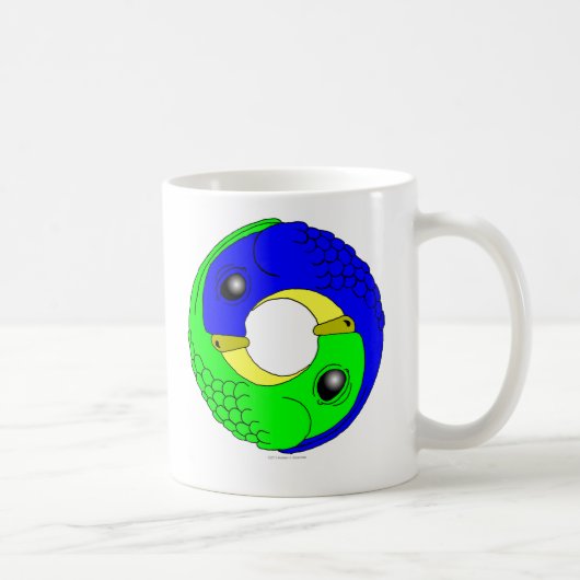 Yin Yang Boids I Kaffeetasse (Rechts)