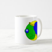 Yin Yang Boids II Kaffeetasse (VorderseiteRechts)