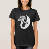 Yin Yang Bonsai Tree Japanisch Buddhist Zen T-Shirt (Vorderseite)
