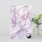 Yin Yang Briefpapier (Stehend Vorderseite)