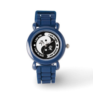 Yin Yang brüderliche Liebe-Uhr - modellieren Sie Armbanduhr