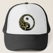 Yin Yang Bubbles Hat Truckerkappe (Vorderseite)