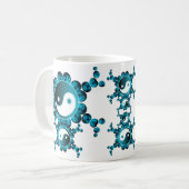 Yin Yang Bubbles Tasse (Vorderseite Links)