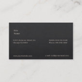 Yin Yang Business Card Visitenkarte (Rückseite)