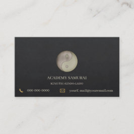 Yin Yang Business Card Visitenkarte