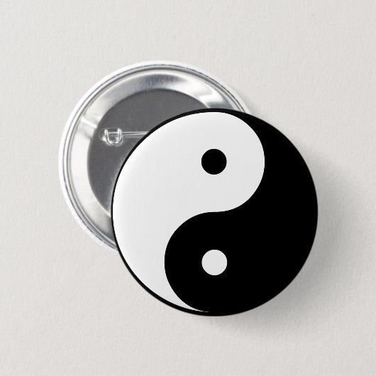 Yin Yang Button (Vorne & Hinten)