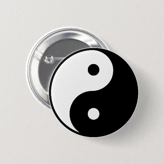 Yin Yang Button (Vorne & Hinten)