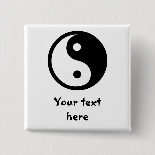 Yin Yang Button (Vorderseite)