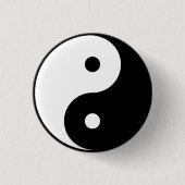 "YIN YANG " BUTTON (Vorderseite)