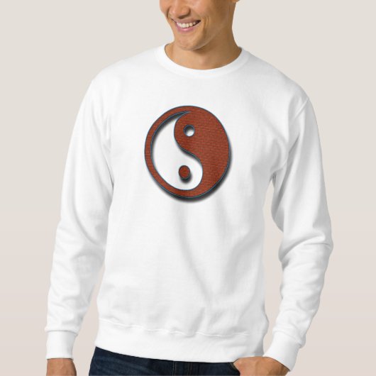 Yin Yang by Shirley Taylor Sweatshirt (Vorderseite)