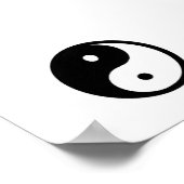 Yin/Yang Canvas Poster (Ecke)