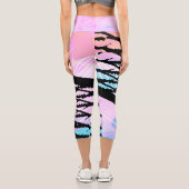 Yin Yang Capri Leggings (Rückseite)