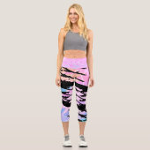 Yin Yang Capri Leggings (Vorderseite)