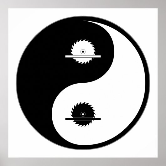 Yin Yang Carpentry Poster (Vorne)