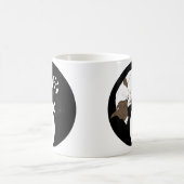 Yin Yang Cat and Dog - Harmonisches Pet Design Kaffeetasse (Mittel)
