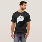 Yin Yang Cats 1 T-Shirt (Vorne ganz)