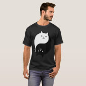 Yin Yang Cats 1 T-Shirt (Vorne ganz)