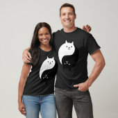 Yin Yang Cats 1 T-Shirt (Unisex)