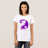 Yin Yang Cats T-Shirt (Vorne ganz)