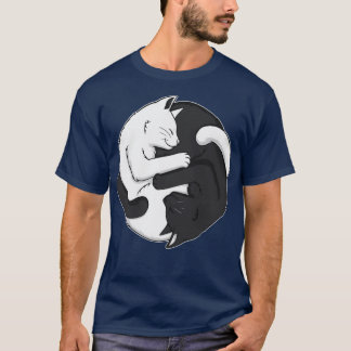 Yin Yang Cats T-Shirt