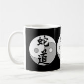 Yin Yang Chineseentwurf Kaffeetasse (Links)